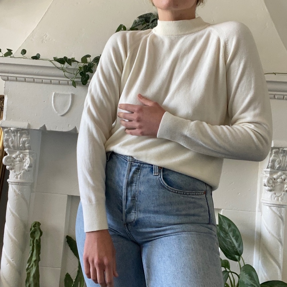 Vintage Mock Neck